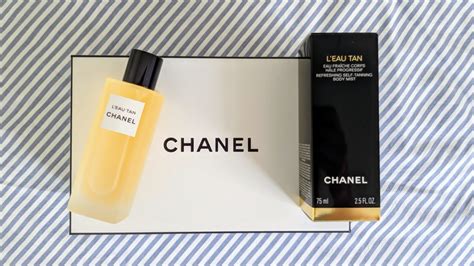 l eau tan chanel|Chanel L’Eau Tan: The best self.